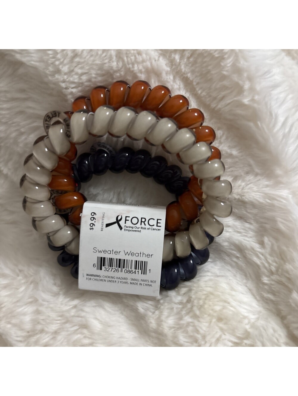 FORCE set Of 3 Teleties Hair Accessory NW T